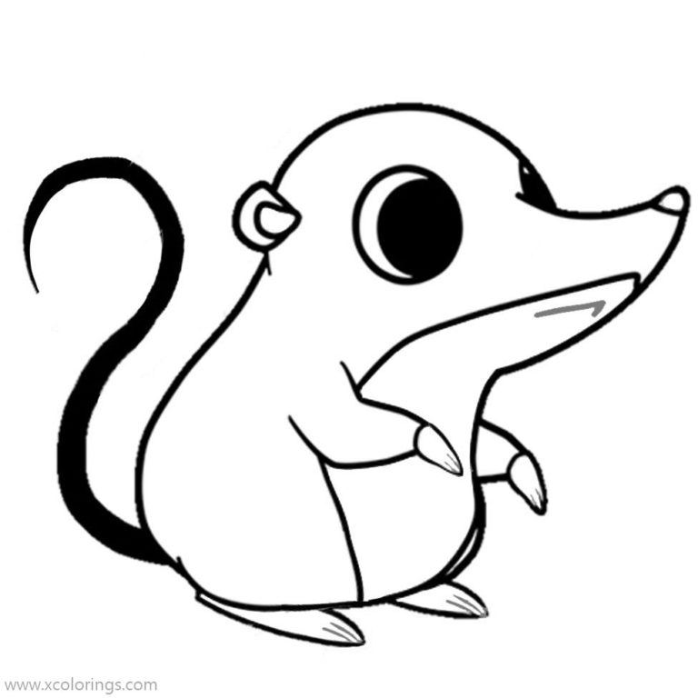 Puffin Rock Coloring Pages Baba Dot to Dot - XColorings.com