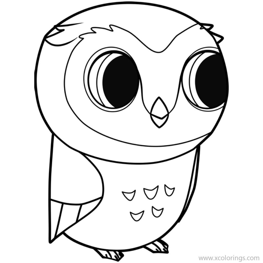 Puffin Rock Coloring Pages Baba Dot to Dot - XColorings.com