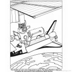 Space Shuttle Coloring Pages