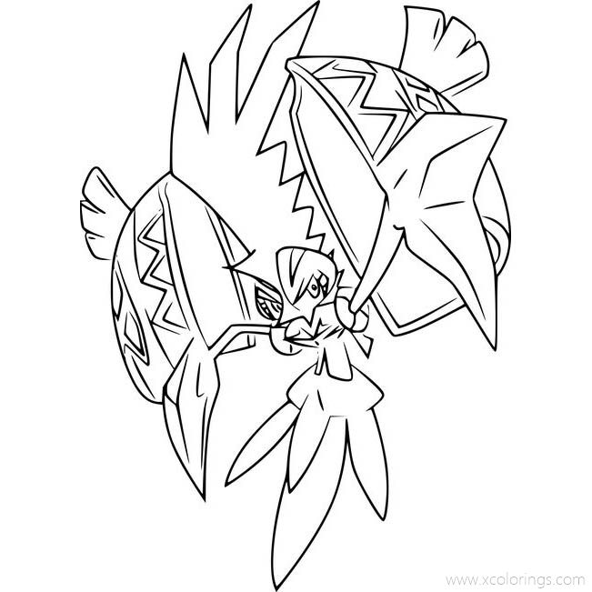 Free Tapu Fini Coloring Pages printable
