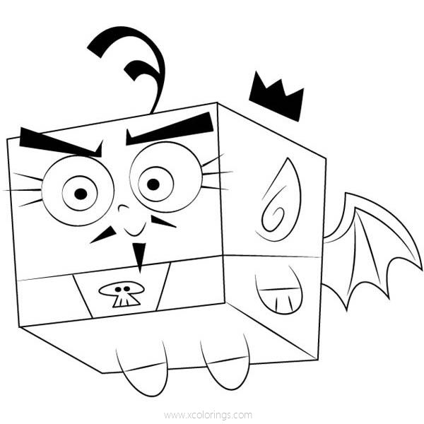 Free The Fairly OddParents Coloring Pages Foop printable
