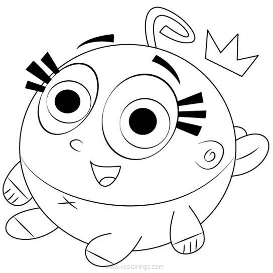 Free The Fairly OddParents Coloring Pages Poof printable