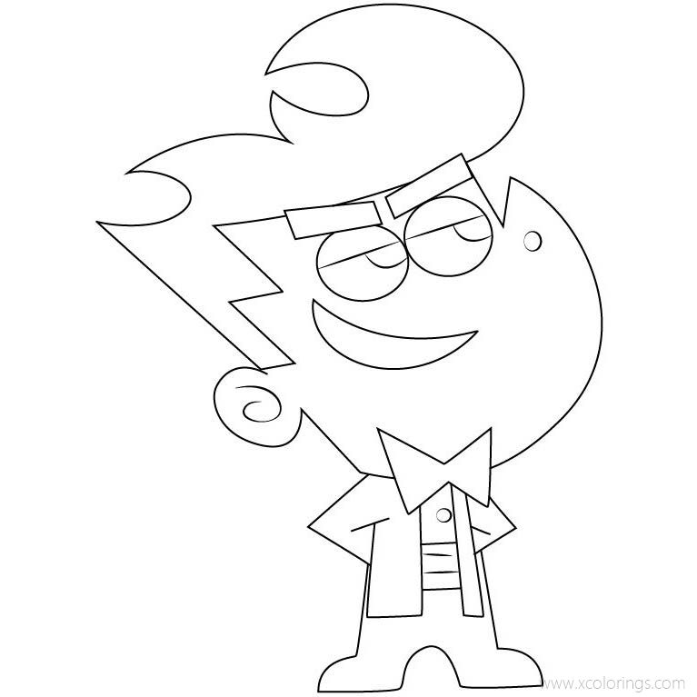 Free The Fairly OddParents Coloring Pages Remy Buxaplenty printable