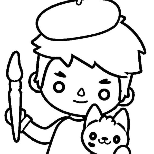 Toca Life World Coloring Pages - XColorings.com