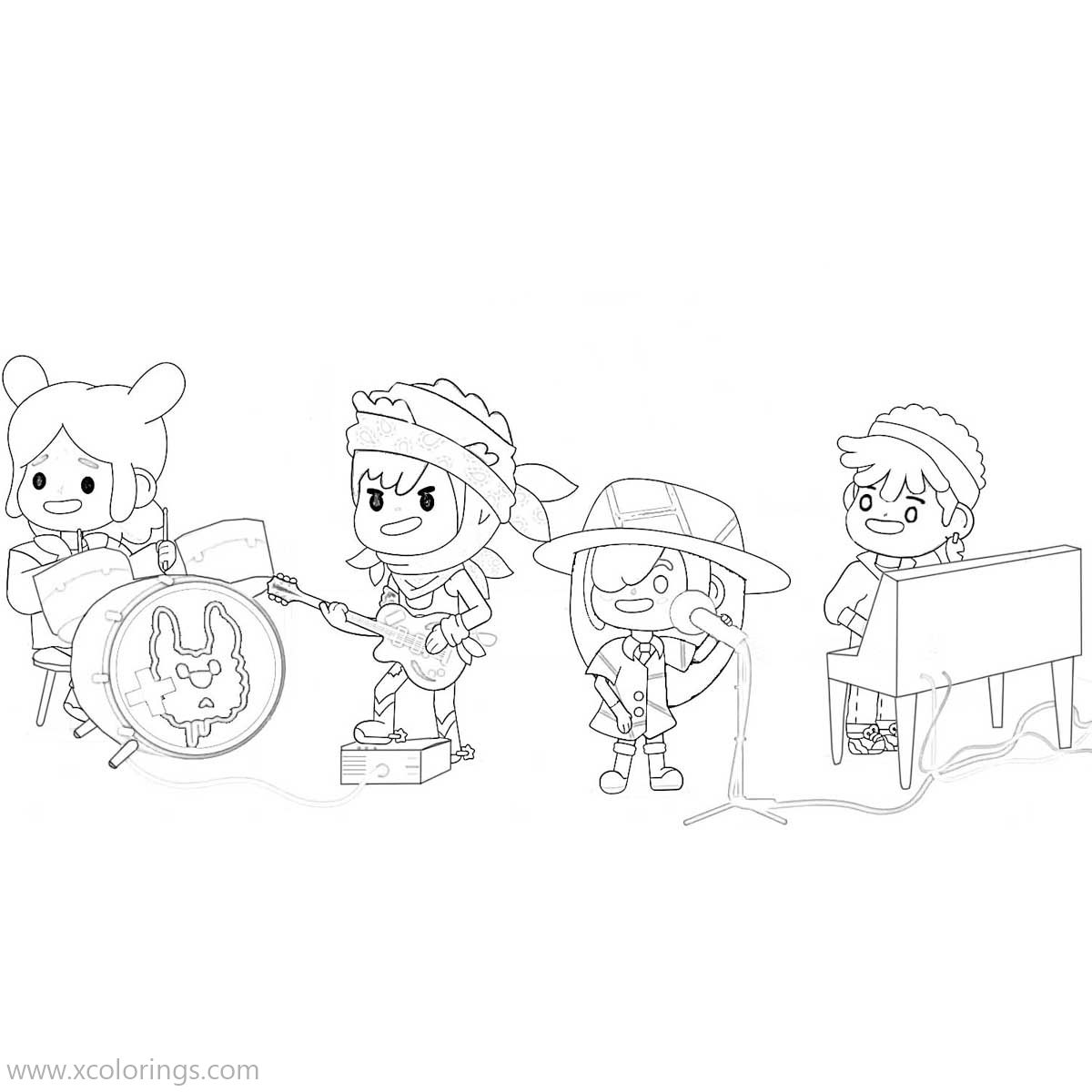 Toca Life World Coloring Pages XColorings