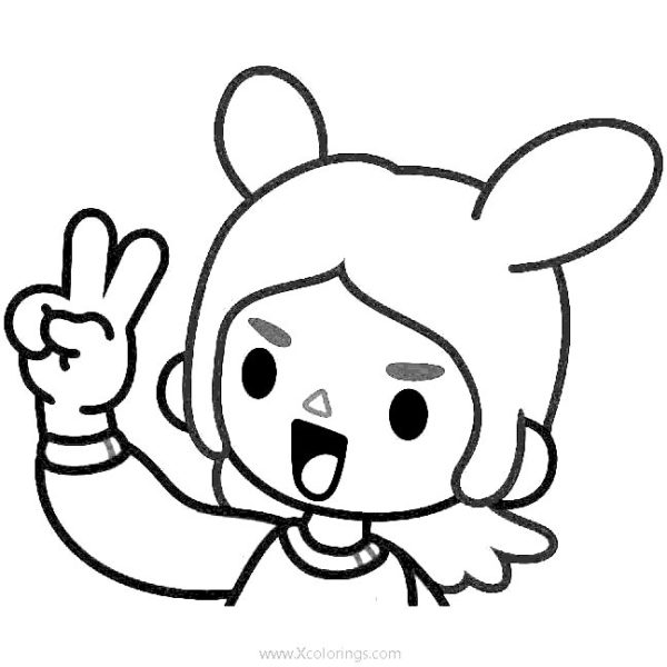 Toca Boca Coloring Pages Printable Printable World Holiday