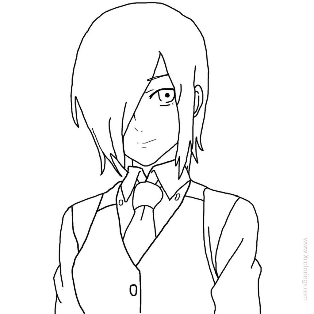 Demon Slayer Coloring Pages Nezuko Pencil Drawing - XColorings.com