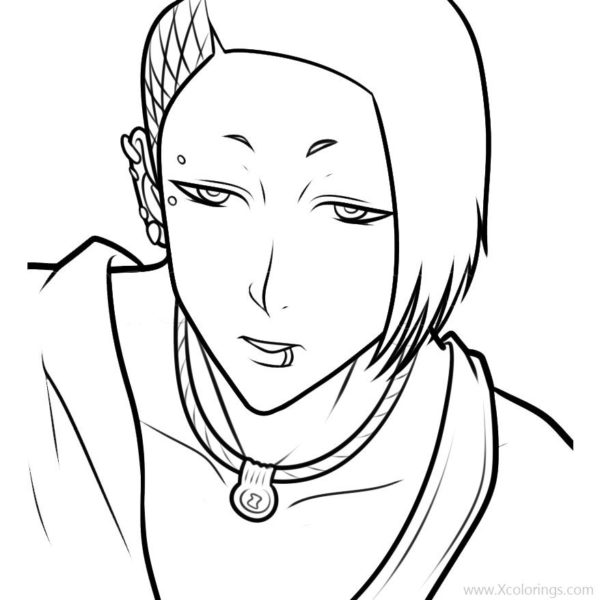 Tokyo Ghoul Coloring Pages Touka Kirishima