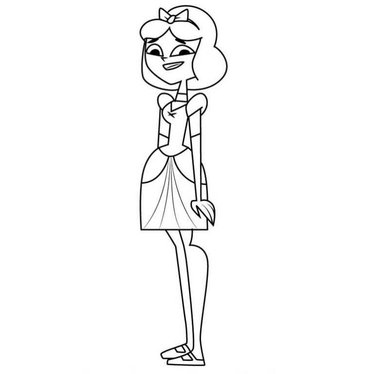 Total Drama Dawn Coloring Pages Coloring Pages
