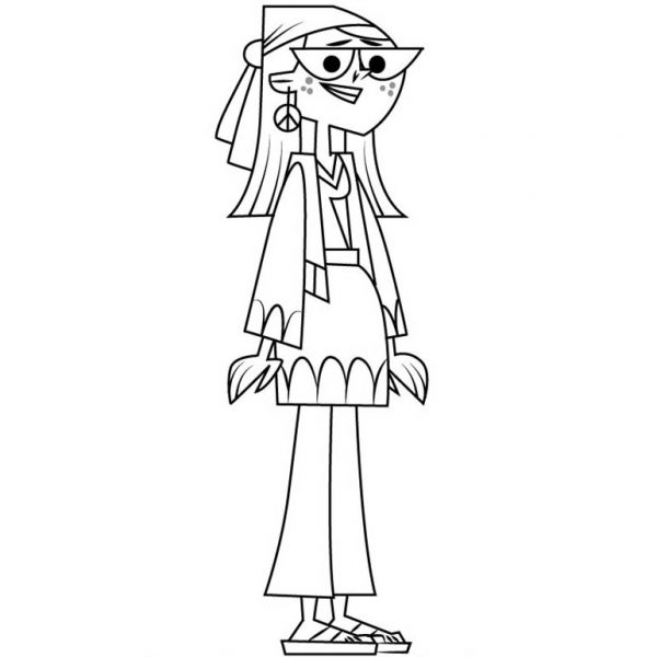Total Drama Coloring Pages Manitoba Smith - XColorings.com