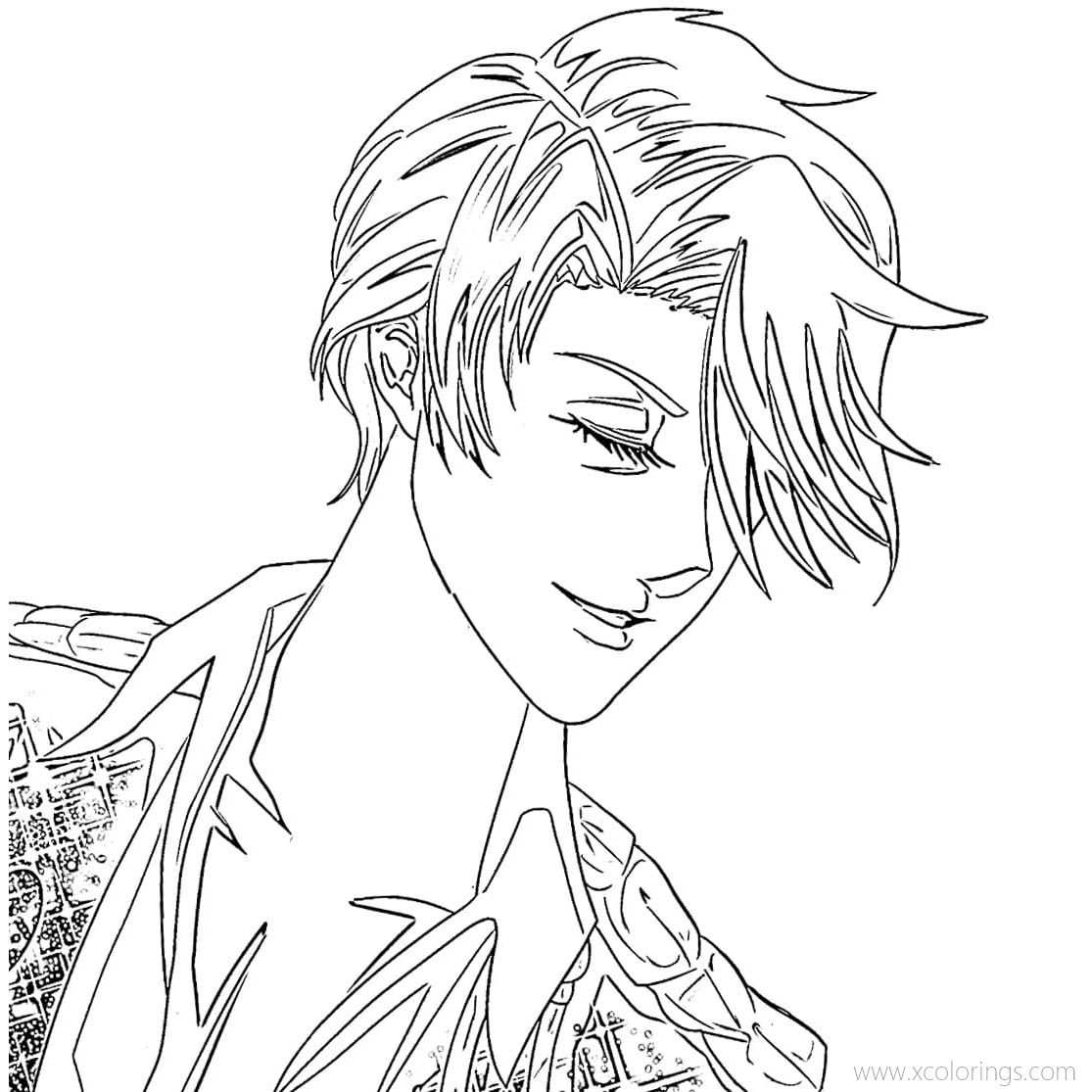 Free Yuri on Ice Characters Coloring Pages Victor printable