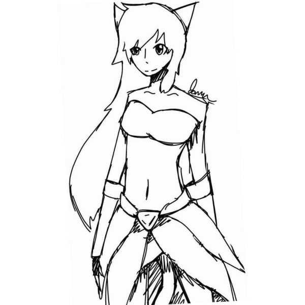 Minecraft Aphmau Coloring Pages Printable XColorings