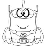 Atomic Puppet Coloring Pages