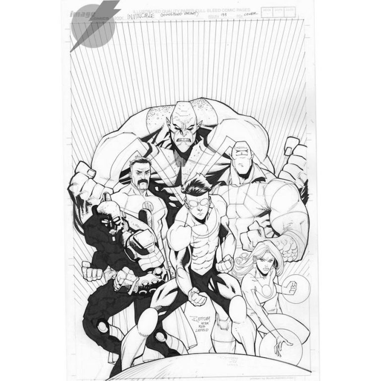 Omni-man from Invincible Coloring Pages - XColorings.com