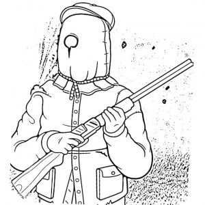 Little Nightmares Coloring Pages The Runaway Kid - XColorings.com