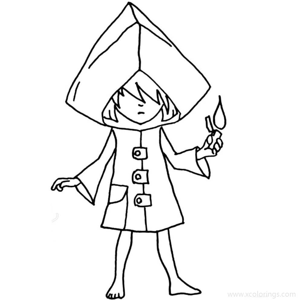 Little Nightmares Six Coloring Pages - XColorings.com