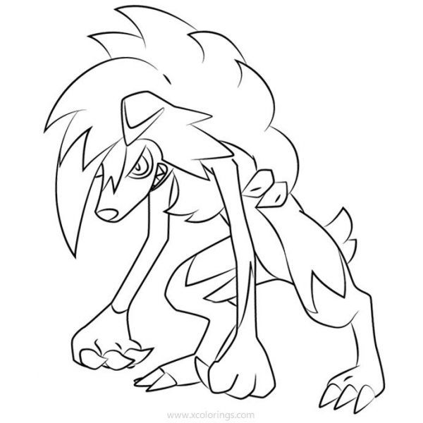 Silvally Coloring Pages Printable