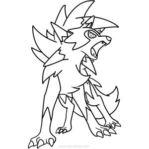 Silvally Coloring Pages Printable - XColorings.com