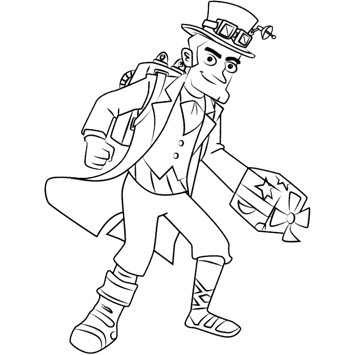 Free Milo Murphy's Law Coloring Pages Dr. Zone printable