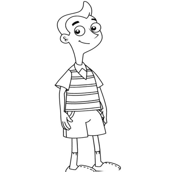 Milo Murphy's Law Coloring Pages Balthazar Cavendish - XColorings.com