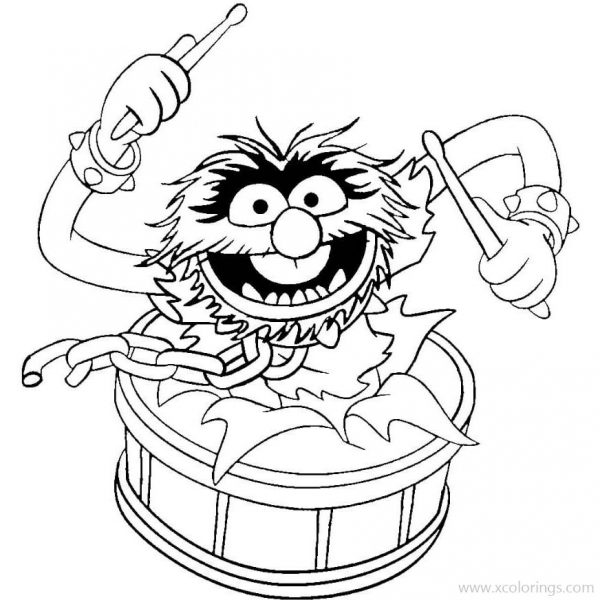 Gonzo from The Muppets Coloring Pages - XColorings.com