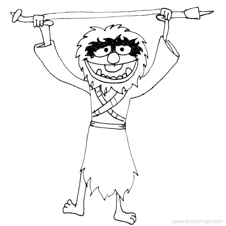 Free Muppets Coloring Pages Character Animal printable