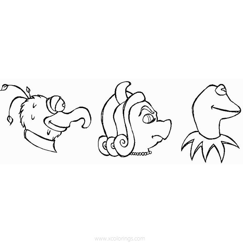 Free The Muppets Characters Coloring Pages printable