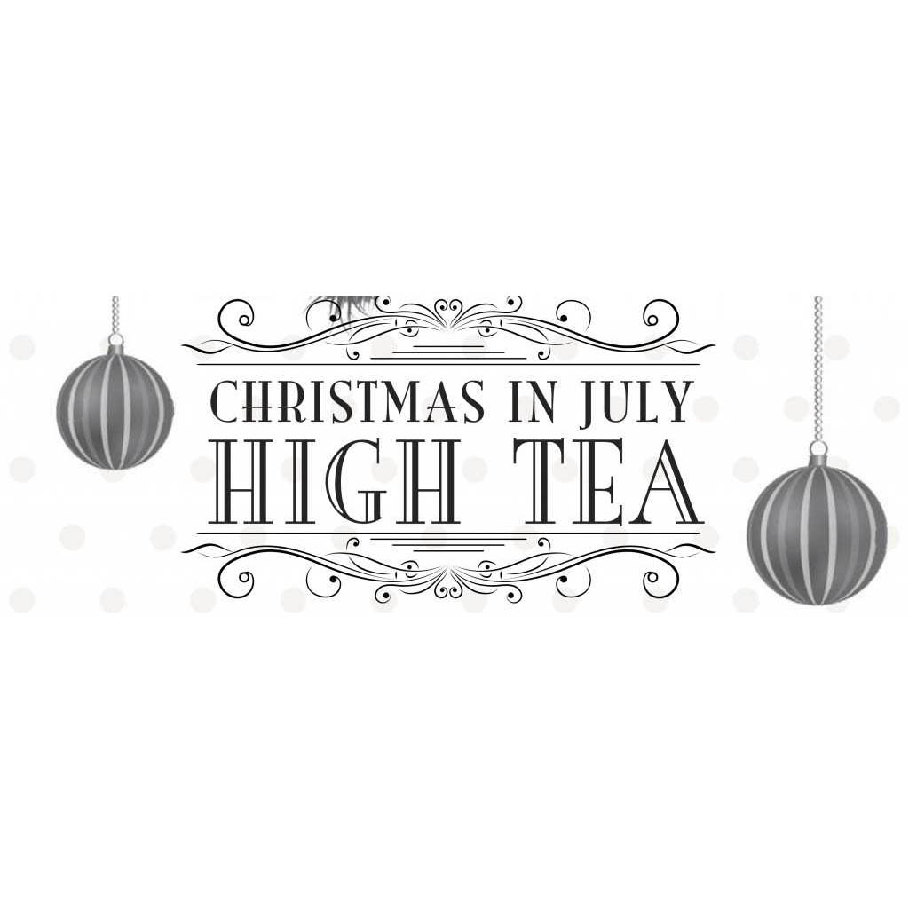 Christmas In July High Tea Coloring Pages