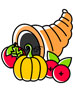 Thanksgiving Cornucopia Coloring Pages Collection